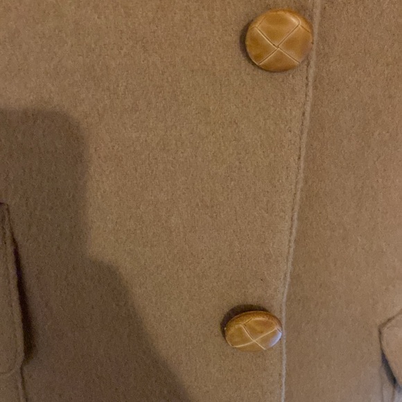 Vintage Tan Wool Jacket - Picture 5 of 5